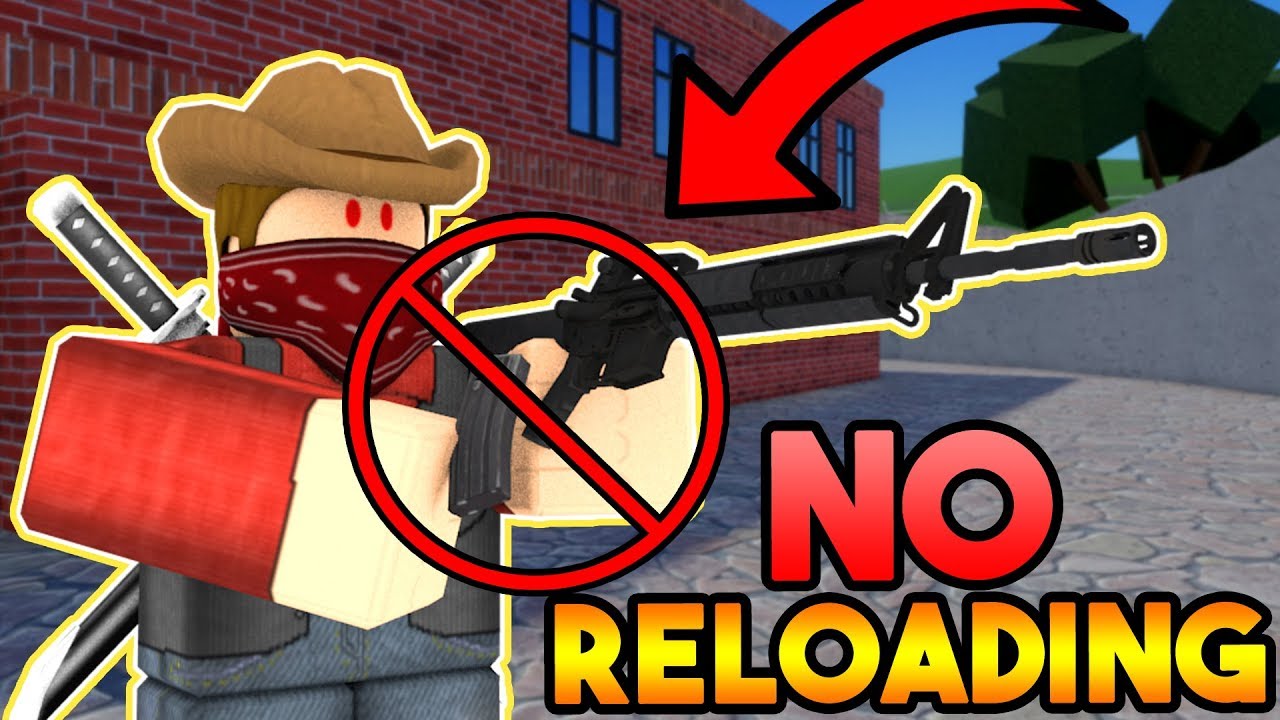 ARSENAL BUT I CAN'T RELOAD... (ROBLOX)