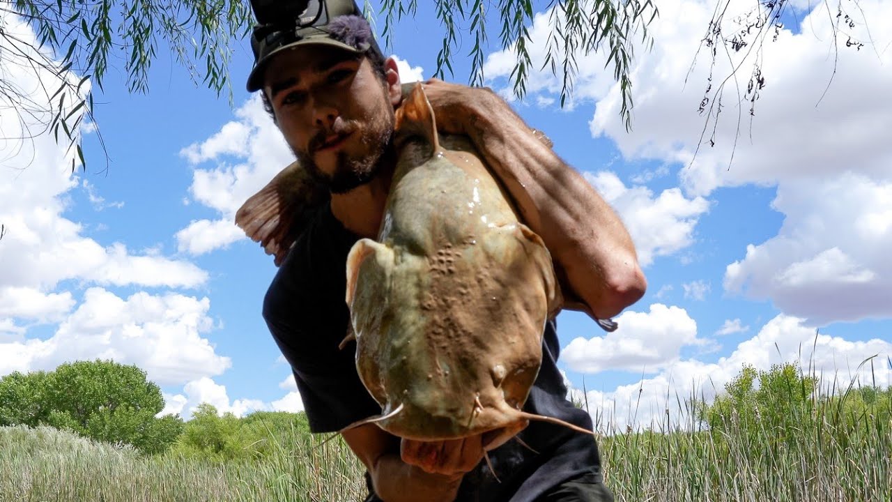 Getting Muddy for Daytime Flatheads - New Mexico Flathead Fishing