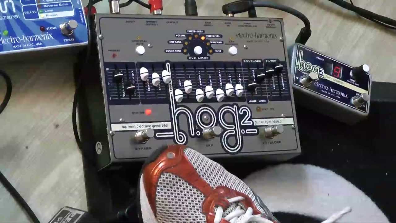AUDIO TEST #14 electro-harmonix THE HOG2 - Massimo Varini