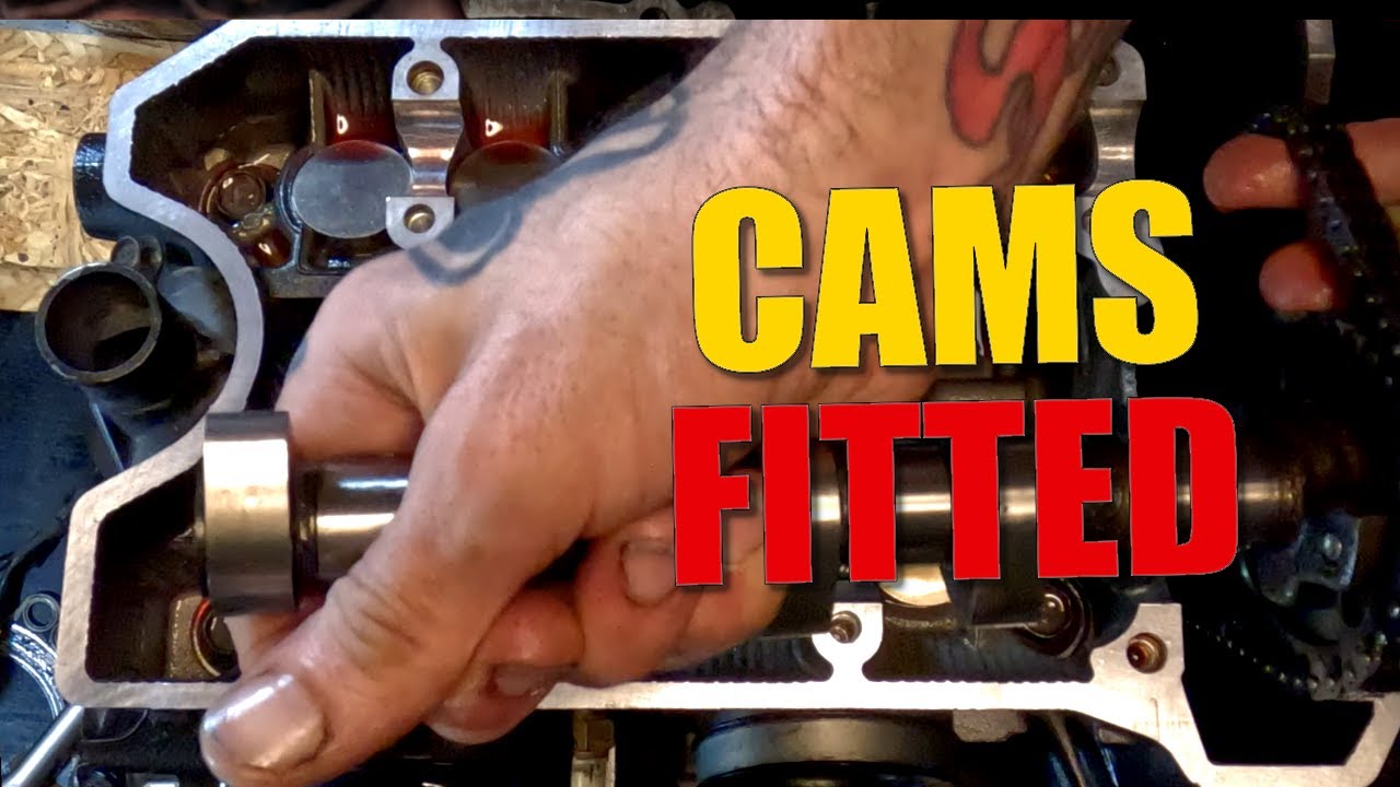 🔧 Fitting my cam shafts back in - MT07 Turbo Engine Rebuild Part 7