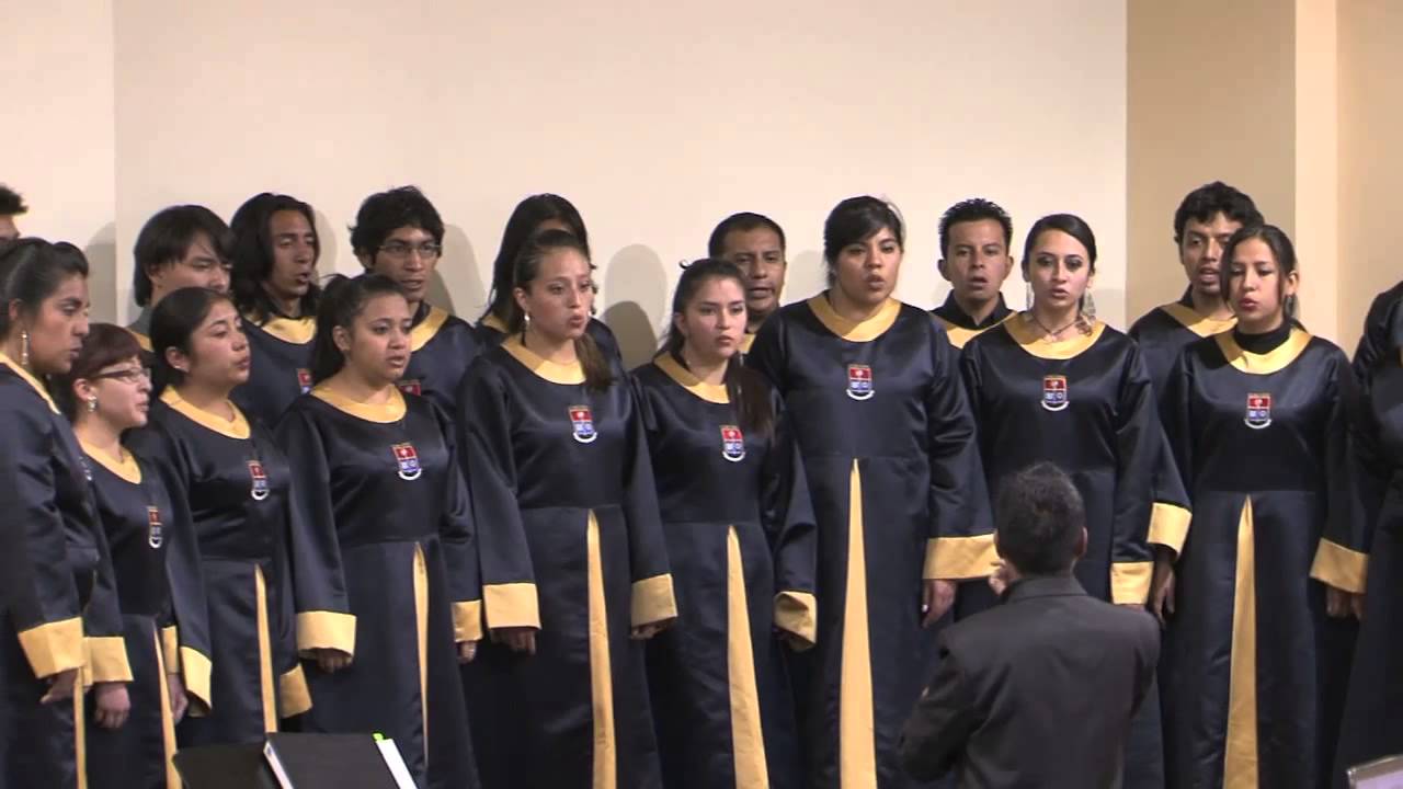 Presentación del Coro de la EPN durante la Sesión Solemne por los 144 años de fundación