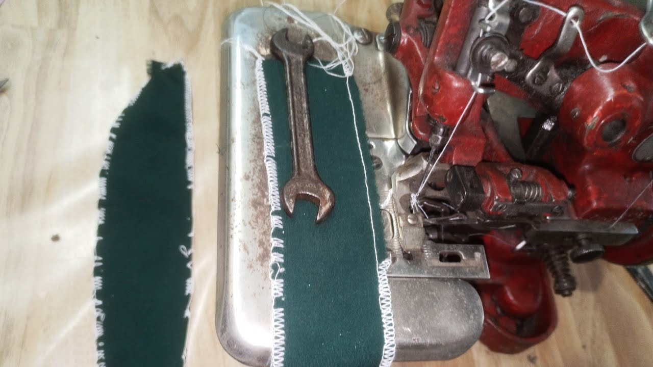 Overlook machine ki taming set ka tarika | Overlook machine Silai chhor chhor chal raha hai 