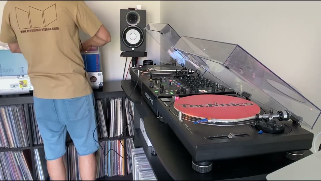 100% Vinly Mix Techno House Classics 1993-1996 Live Vinyl Mix