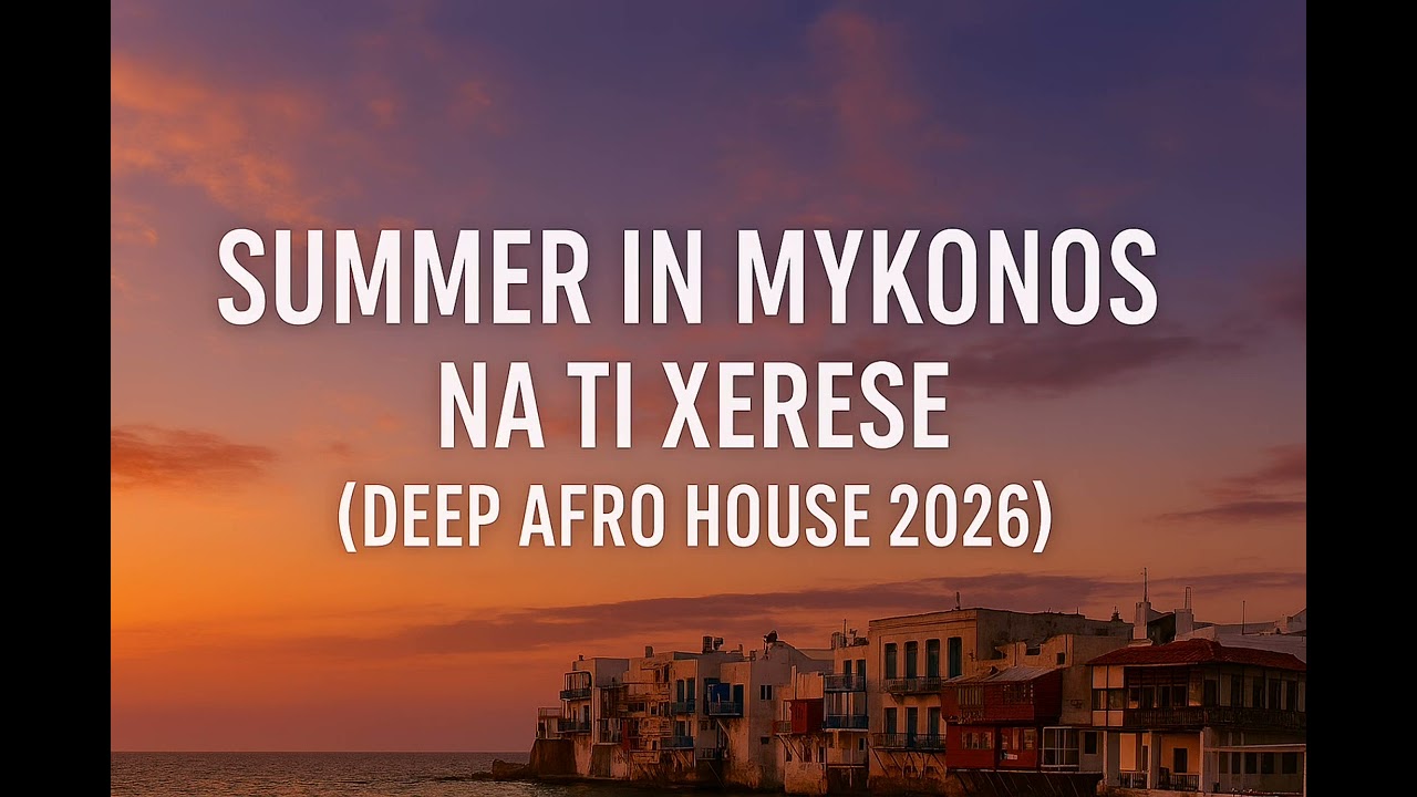 Summer a in Mykonos - Na Ti Xerese (Deep Afro House 2026)