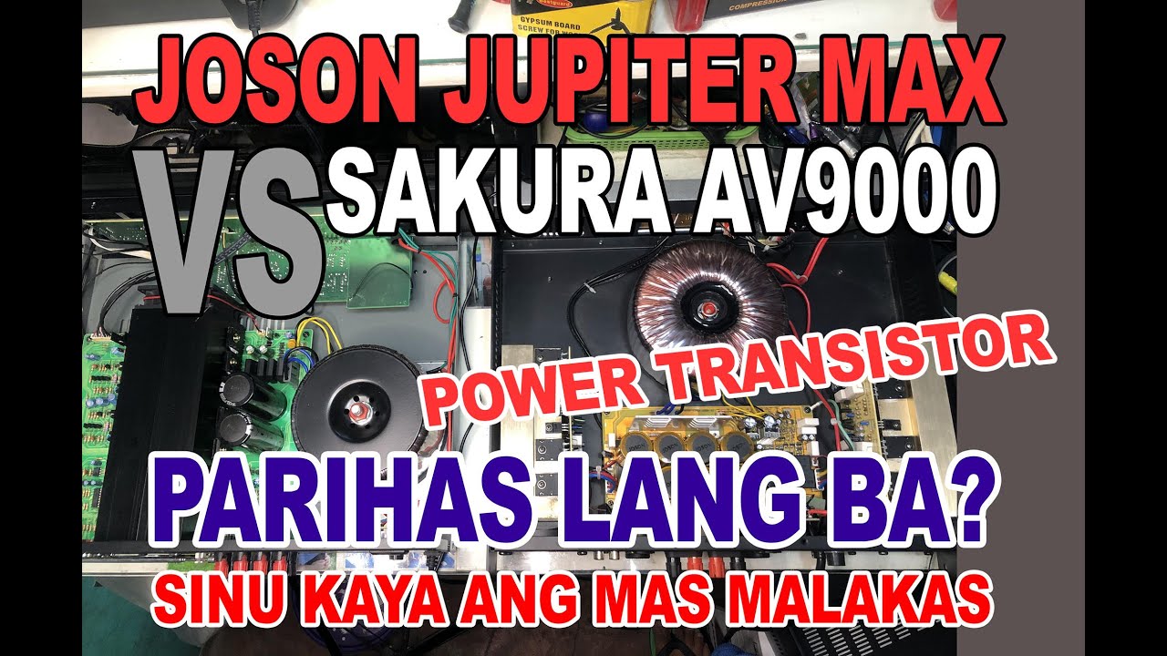 Joson Jupiter Max VS Sakura AV9000 | Almost Same Parts | Advantage and Disadvantage | Kanino ka?