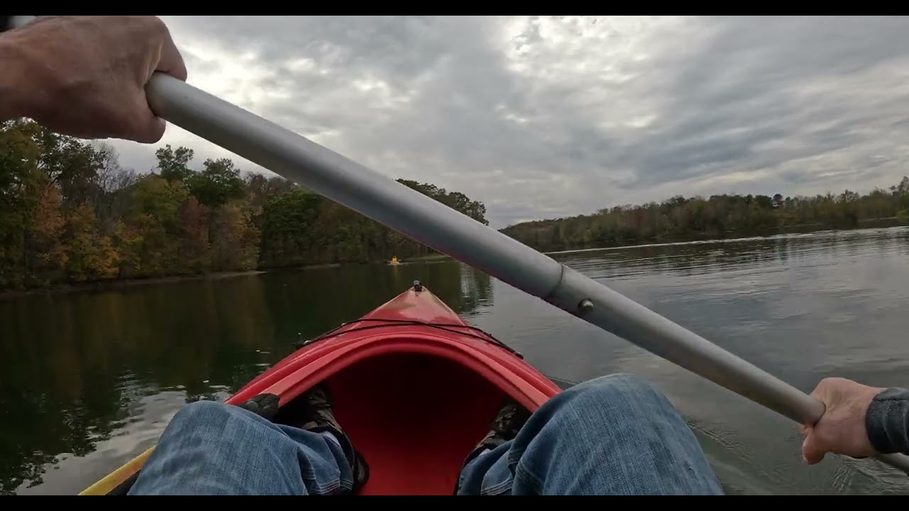 kayaking Hammertown Lake Jackson Ohio