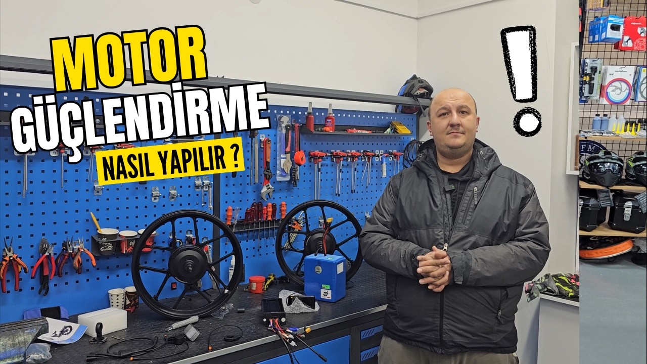 Elektrikli Bisikletimi Güçlendirmek İstiyorum ! Nasıl Yapabilirim ? #ebike #750wattmotor