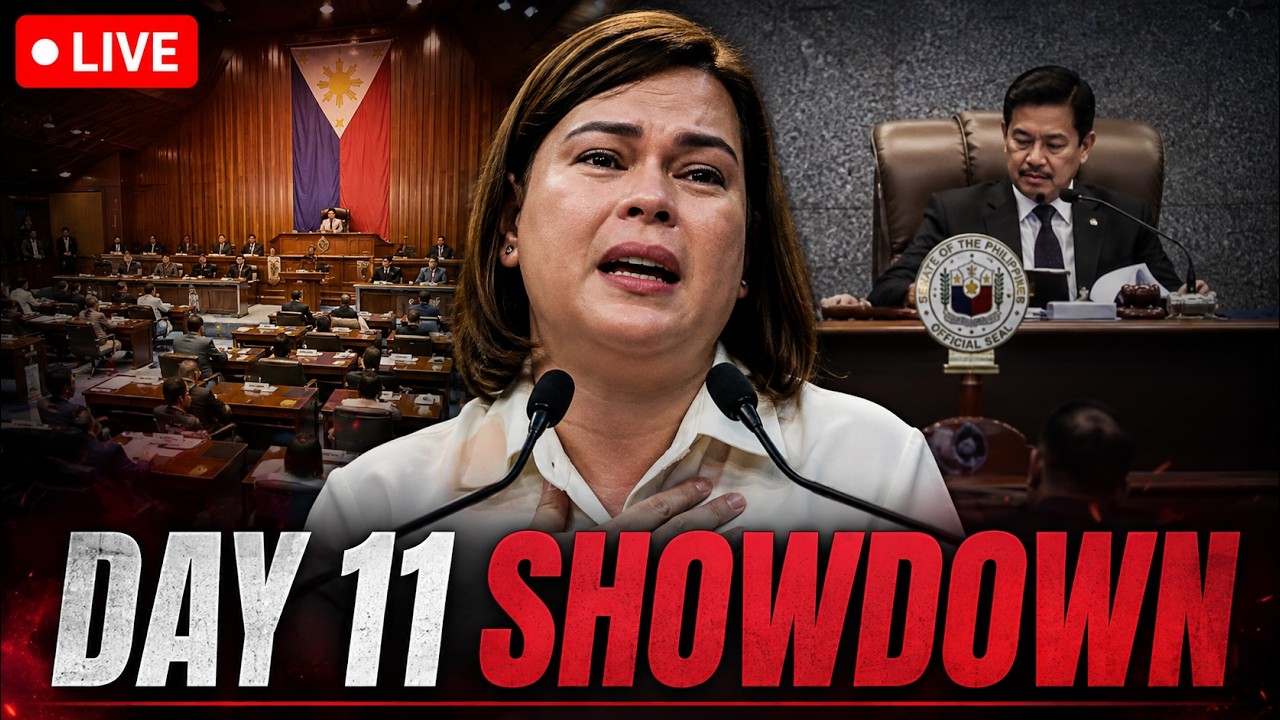 LIVE: Day 11 | VP Sara Impeachment Trial | Philippine Senate Hearing | Sara Zimmerman Duterte