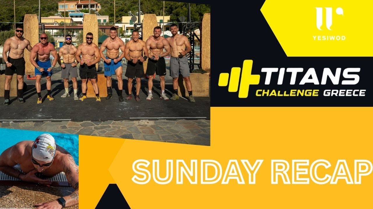 Τερματισμοί... φωτιά και βουτιές στον... πάγο! Titans Challenge Greece Sunday recap