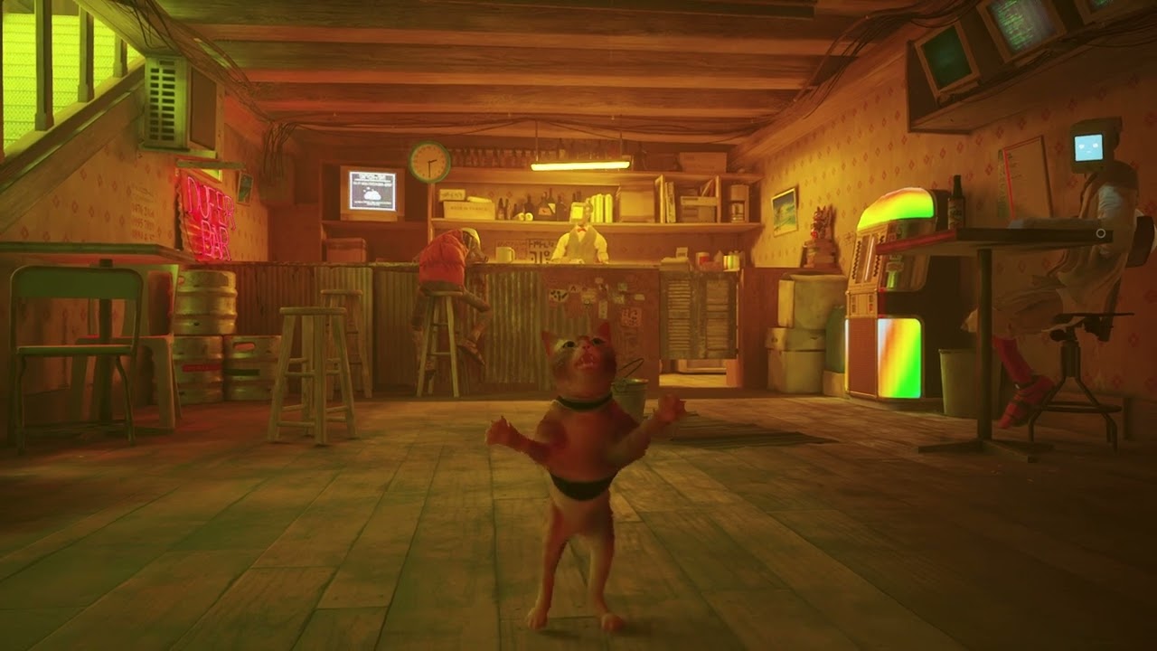 STRAY 2022 1 HOUR CHILLIN DUFFER BAR AMBIENCE (CAT ADVENTURE 2022 PC MASTER RACE)