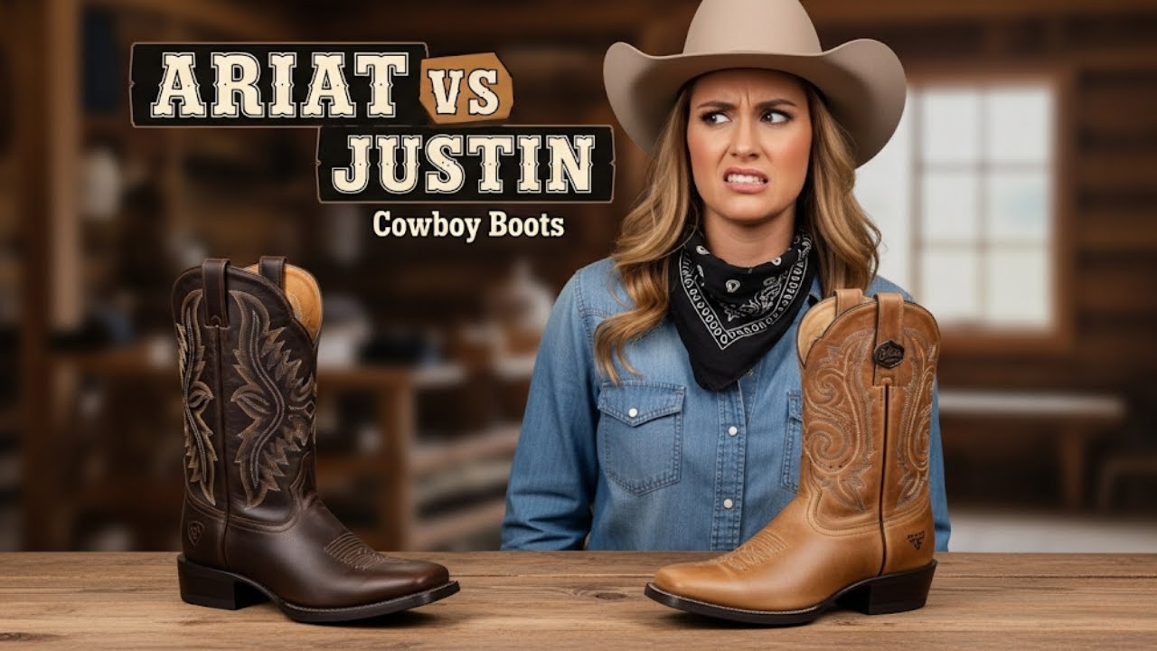 Ariat Vs Justin Cowboy Boots: What Should You Buy?
