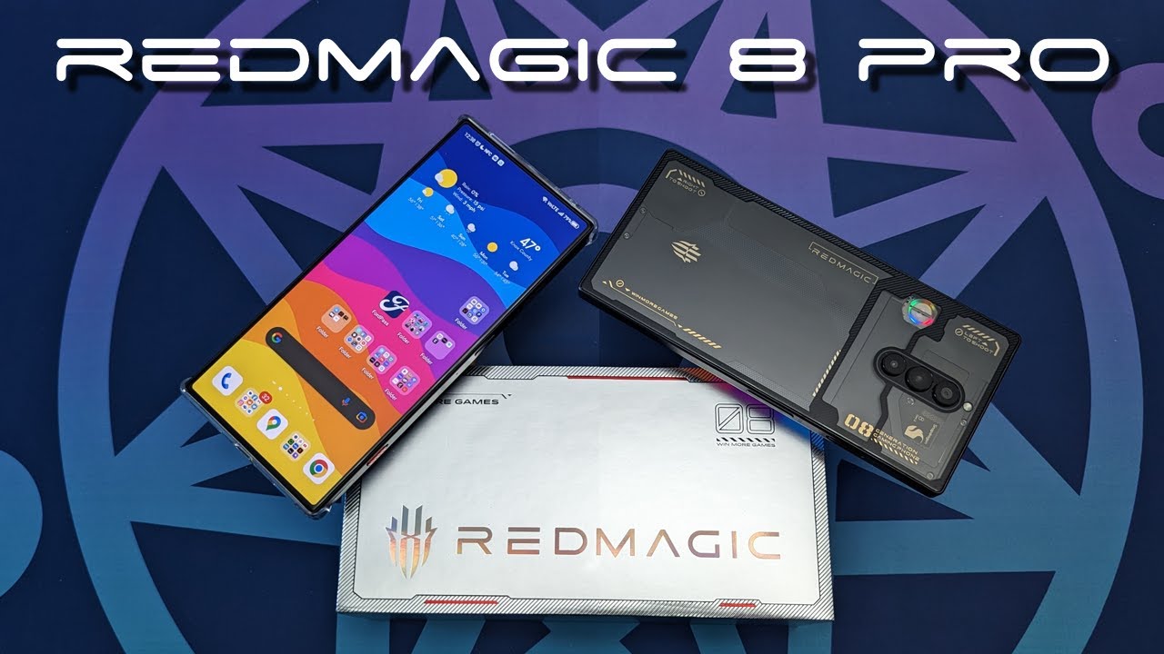 Распаковка и первый взгляд на REDMAGIC 8 Pro | ВАУ!