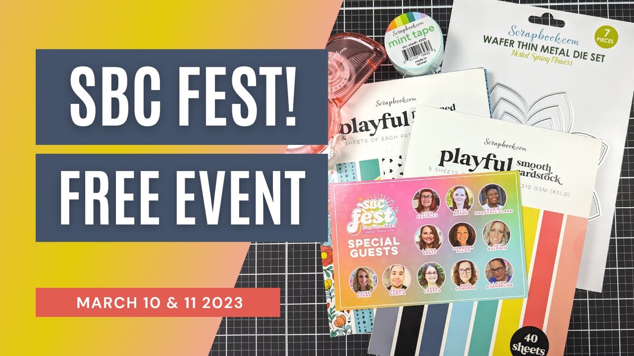 SBC Fest | FREE Paper Crafting Event this Weekend!