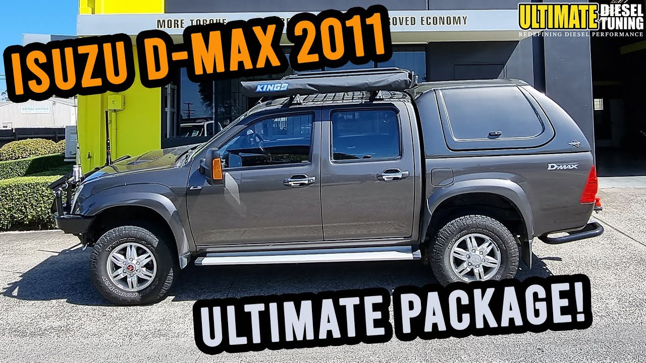 Впечатляющий прирост мощности и крутящего момента для этого D-Max! Посмотрите сами!