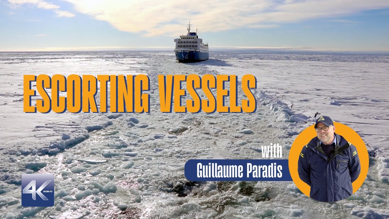 Escorting vessels with Guillaume Paradis