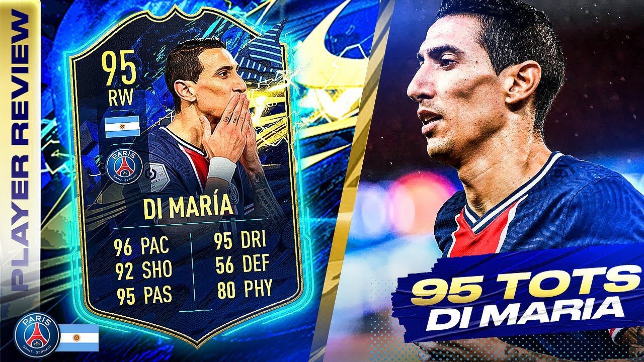 SENSATIONAL! 😍 95 TEAM OF THE SEASON DI MAR&Iacute;A REVIEW! FIFA 21 Ultimate Team