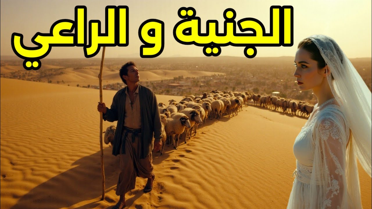 #قصة_الراعي_والجنية | راعي الغنم يقابل امرأة جنية في الصحراء تقوده إلى عالم الجن والكنز الخفي