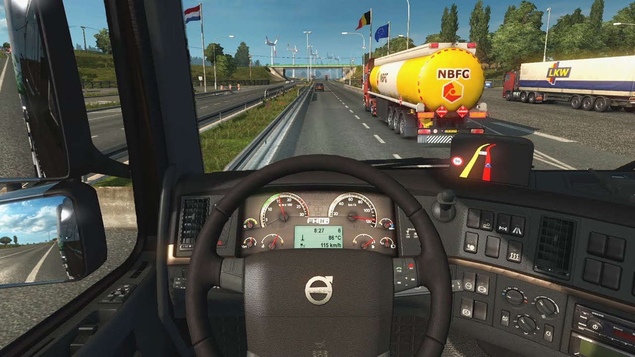 Euro Truck Simulator 2 - Volvo FH16 Open Pipe | Rotterdam to Lille