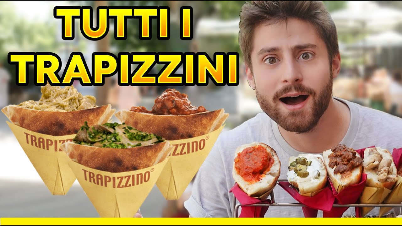 MANGIO TUTTI i TRAPIZZINI che esistono