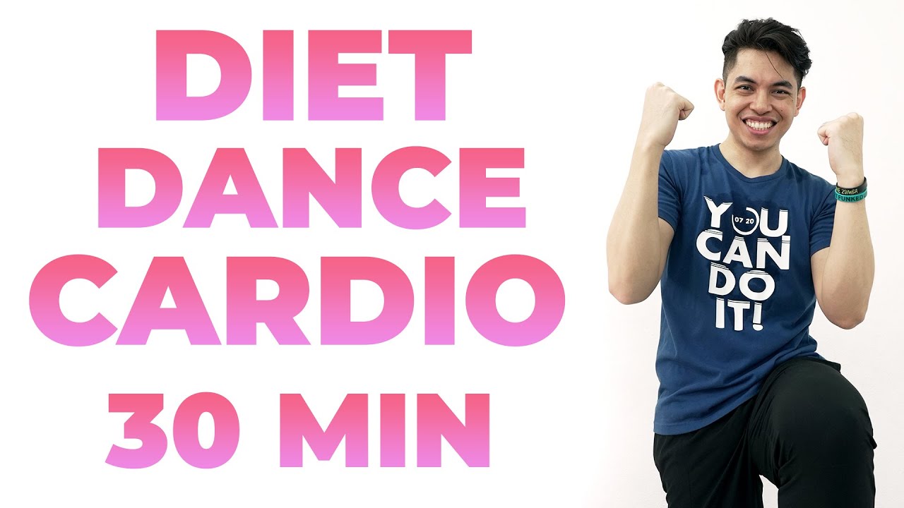 30 MIN DIET DANCE CARDIO • FAST PACED 140-150 bpm • FAT BURNING WORKOUT • Walking Workout #153
