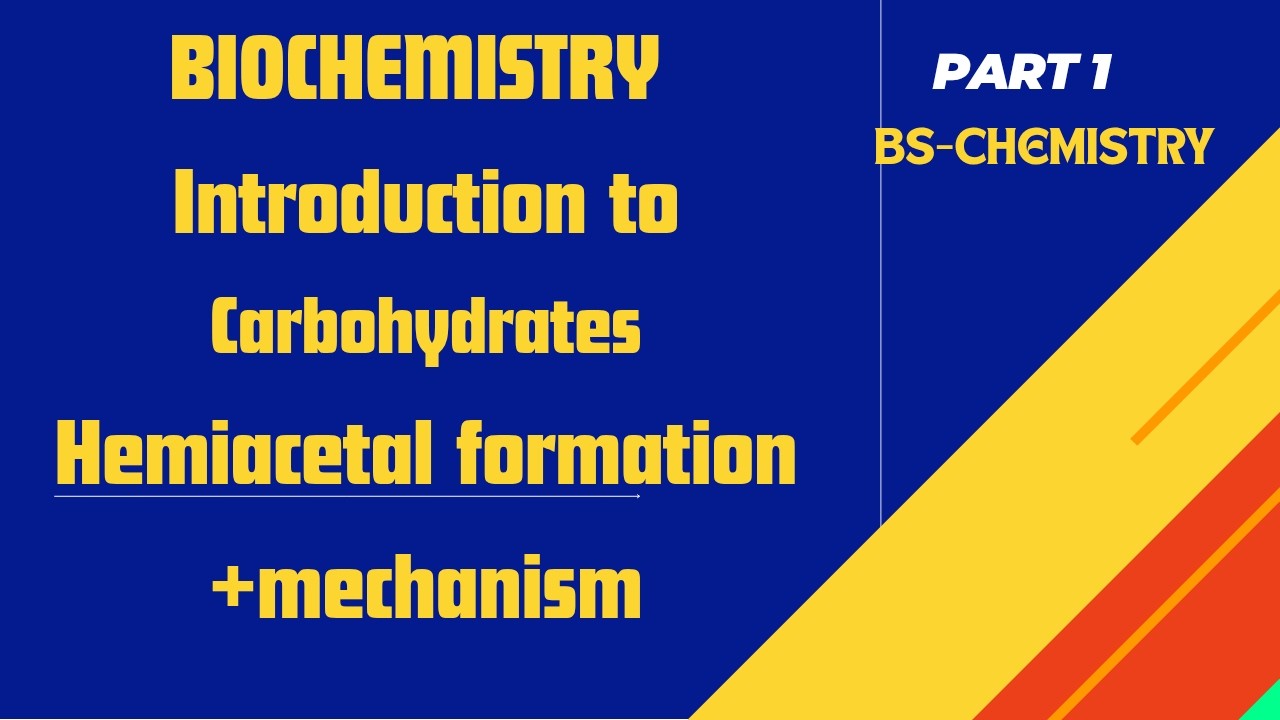 Carbohydrates in Biochemistry | Hemiacetal Formation & Mechanism in Glucose (Step-by-Step) | Chem