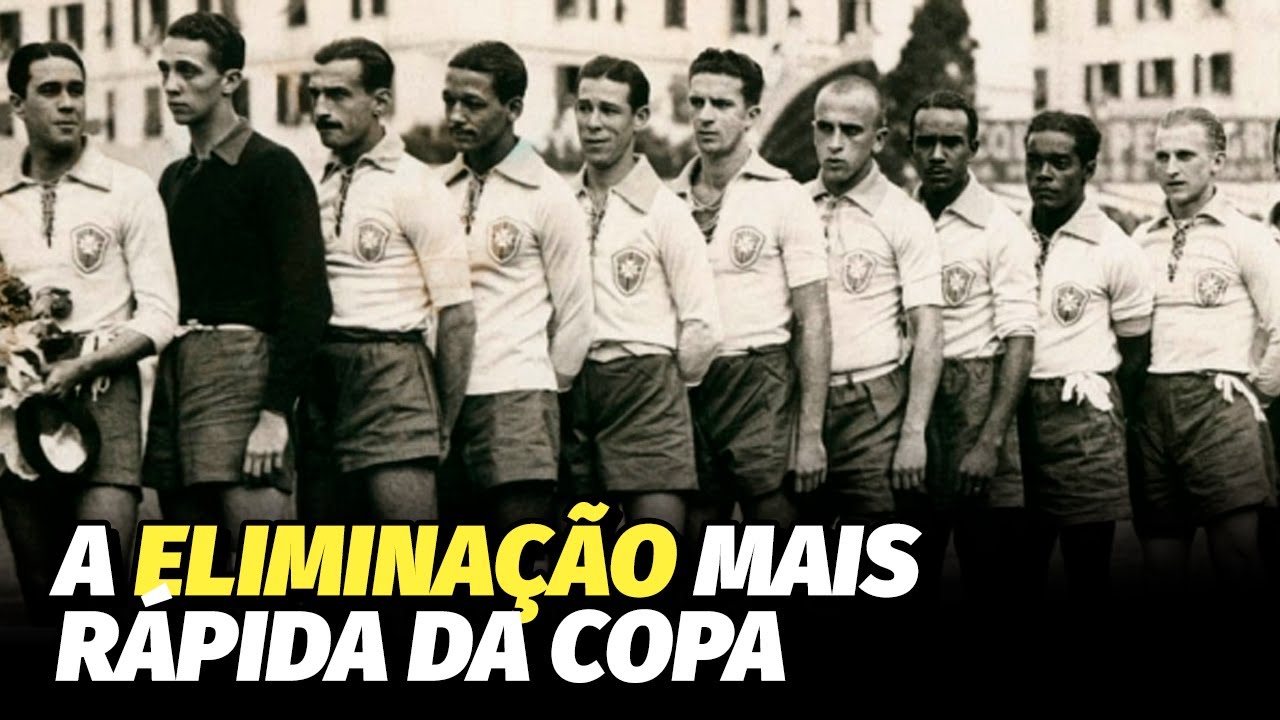 BRASIL NA COPA DE 1934: DISPUTOU UM JOGO E VOLTOU PRA CASA