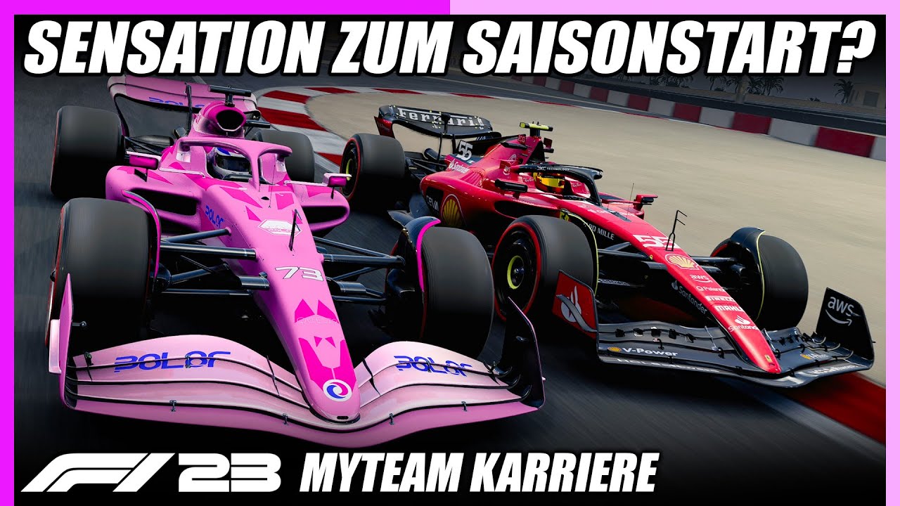 ROTE FLAGGE & SENSATION ZUM SAISONSTART? 😱 | F1 23 Myteam Karriere #1