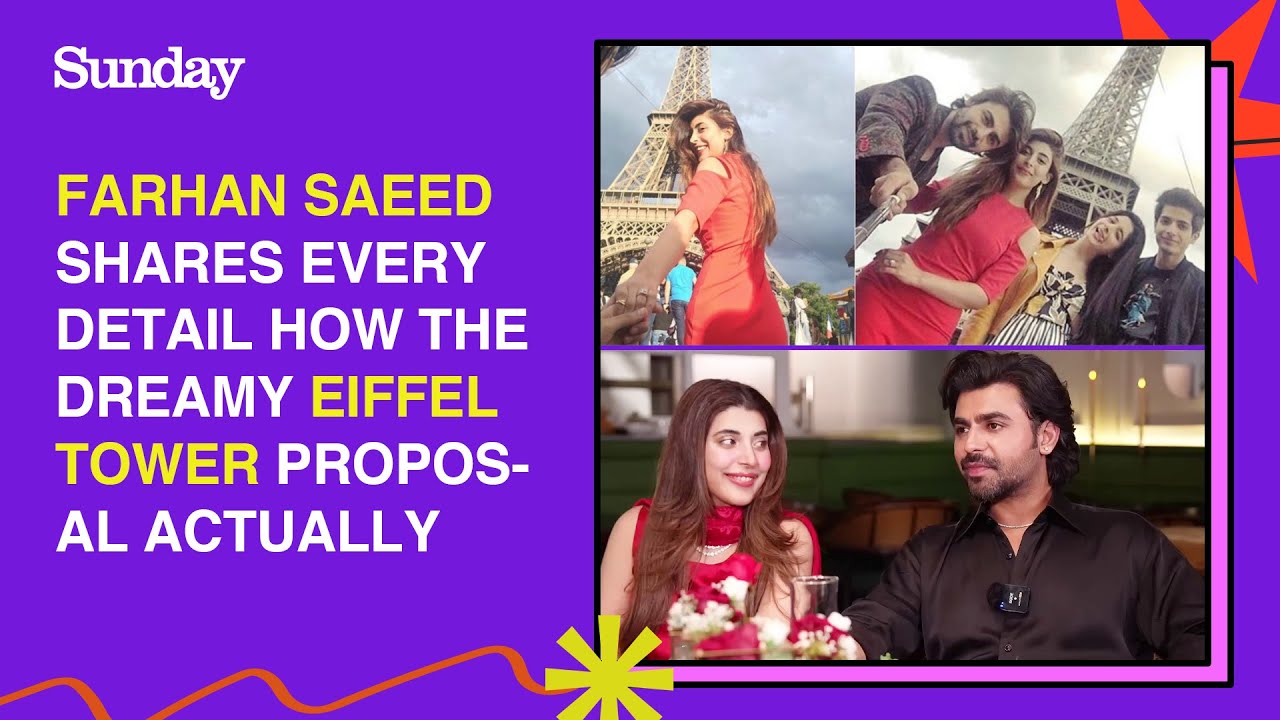 Farhan Saeed Confesses The Struggle Behind Proposing To Urwa Hocane |Ozan Khan | Sunday Times | S12Q