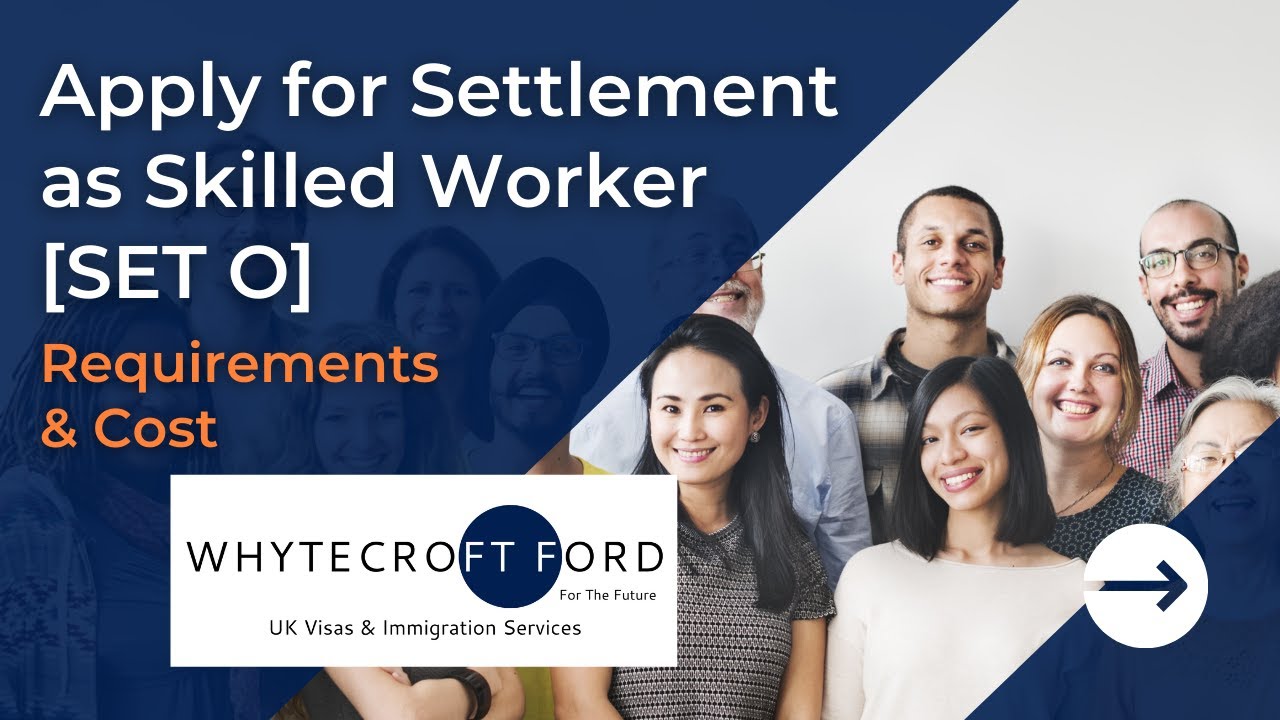 How To Apply For Settlement As A Skilled Worker [SET O] #whytecroft