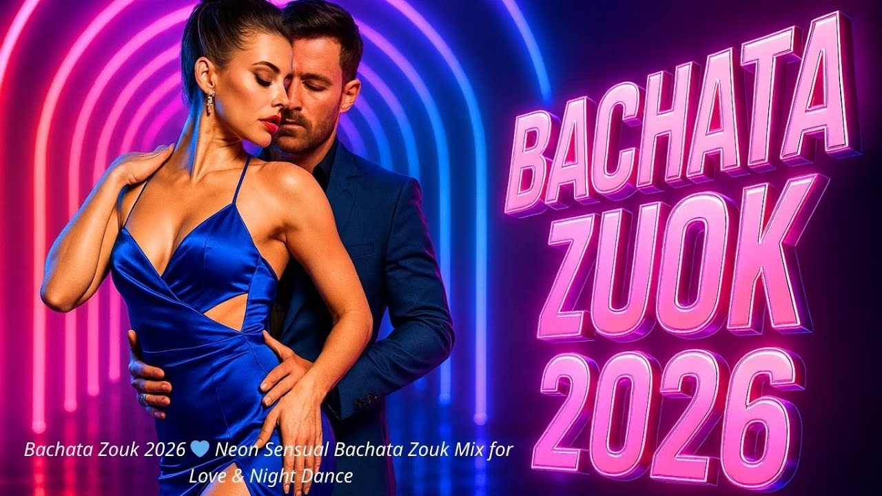 Bachata Zouk 2026 💙 Neon Sensual Bachata Zouk Mix for Love & Night Dance