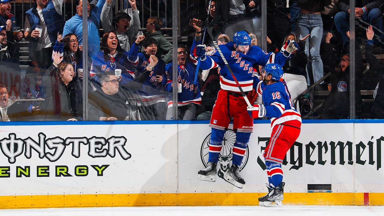 Lafrenière, Rangers PUT ON A SHOW at Madison Square Garden! 🗽🚨