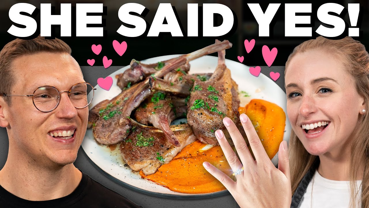 Josh And His NEW FIANCÉE Cook A Romantic Dinner In 30 Minutes