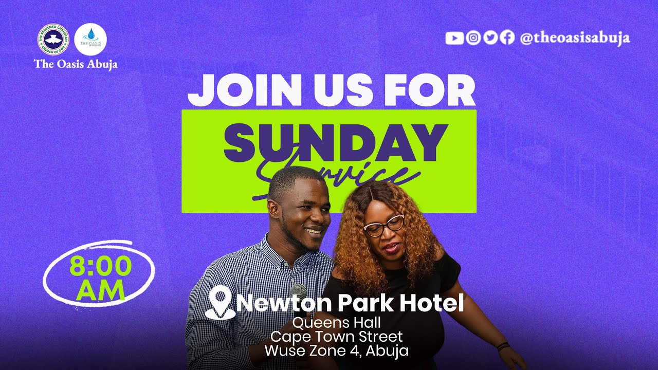 Sunday Service || 28 September 2025 || RCCG The Oasis Abuja
