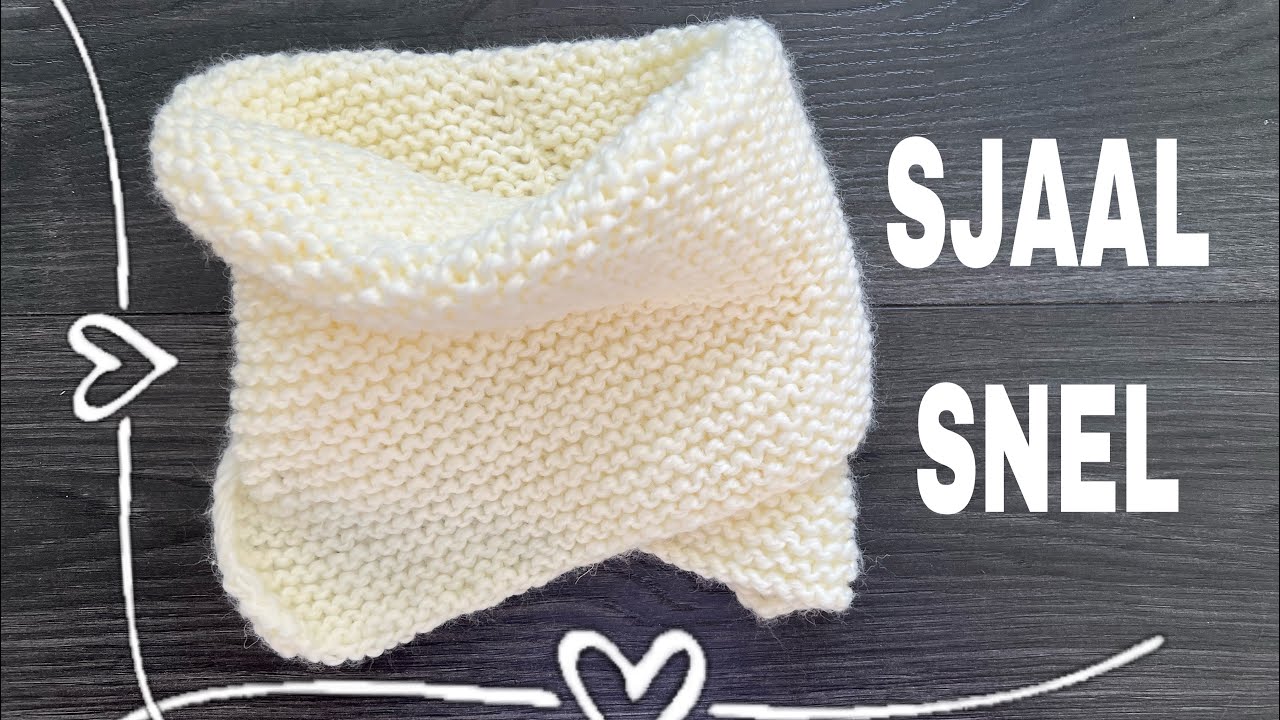 HOE TE BREIEN SJAAL SNEL | WARM | COMFORTABLE