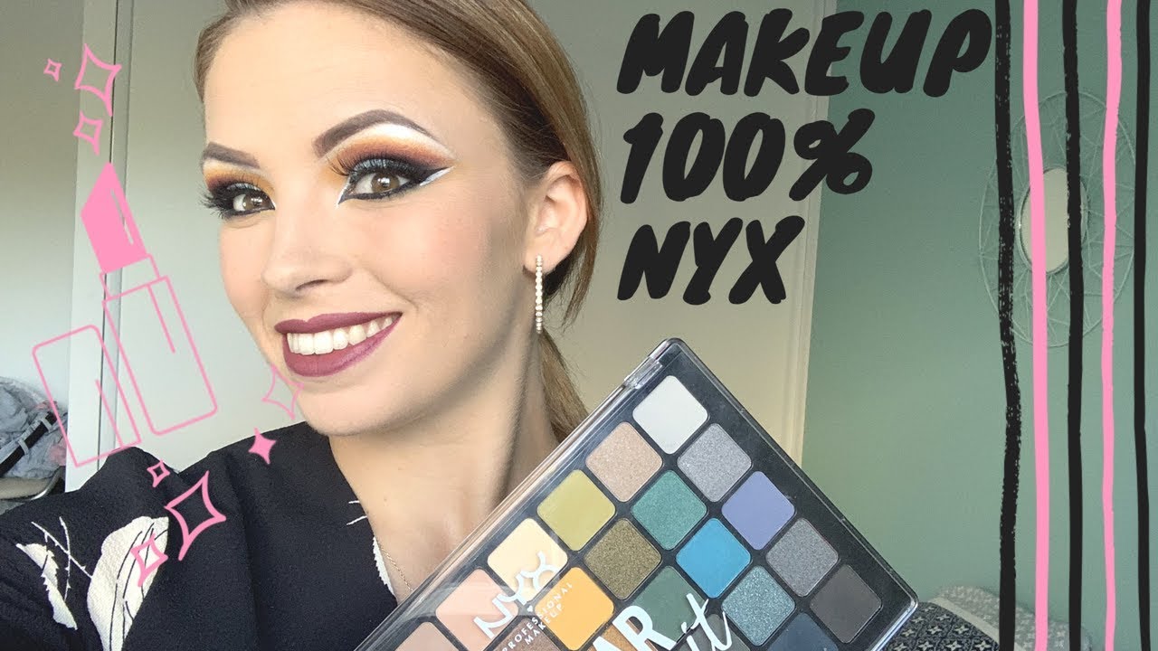 TUTO MAKEUP: 100% NYX COSMETICS, maquillage scène et compétition
