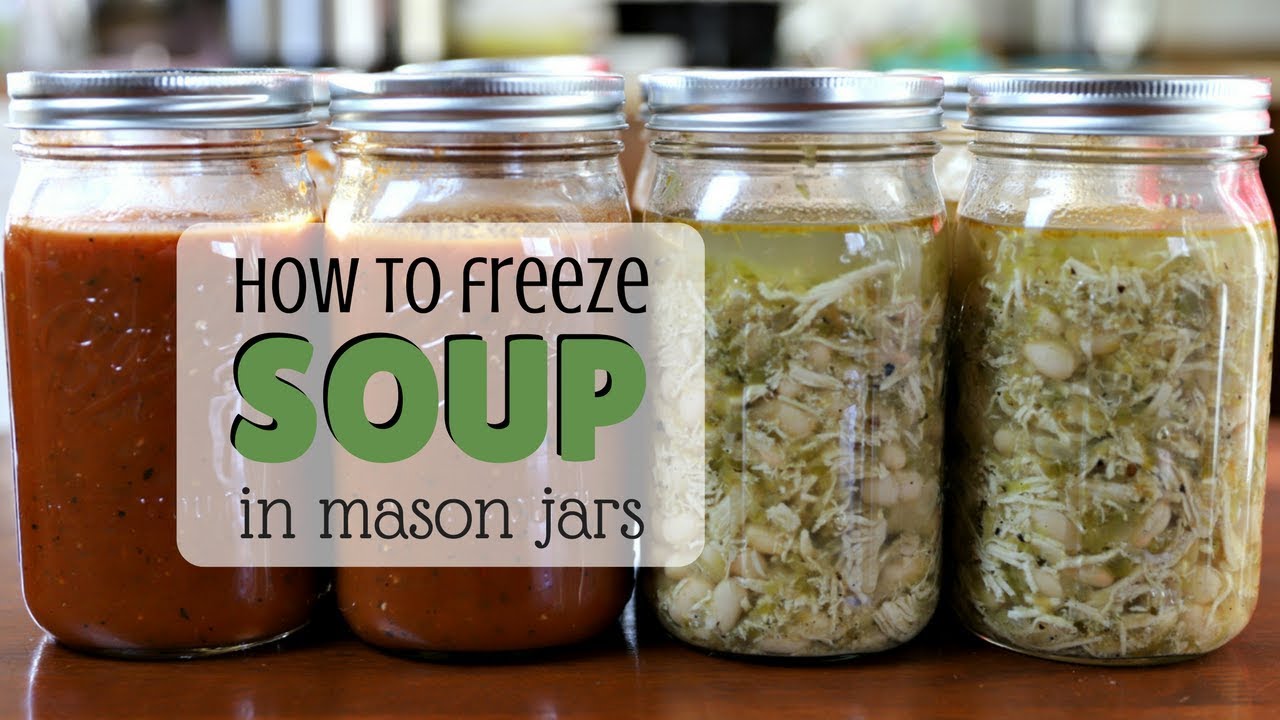 Freezing Soup in Glass || Organizing a Soup Swap