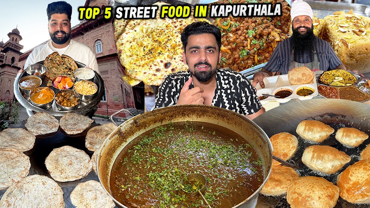 TOP 5 Street Food in Kapurthala | Kapurthala Street Food | Punjab Street Food | Street Food India