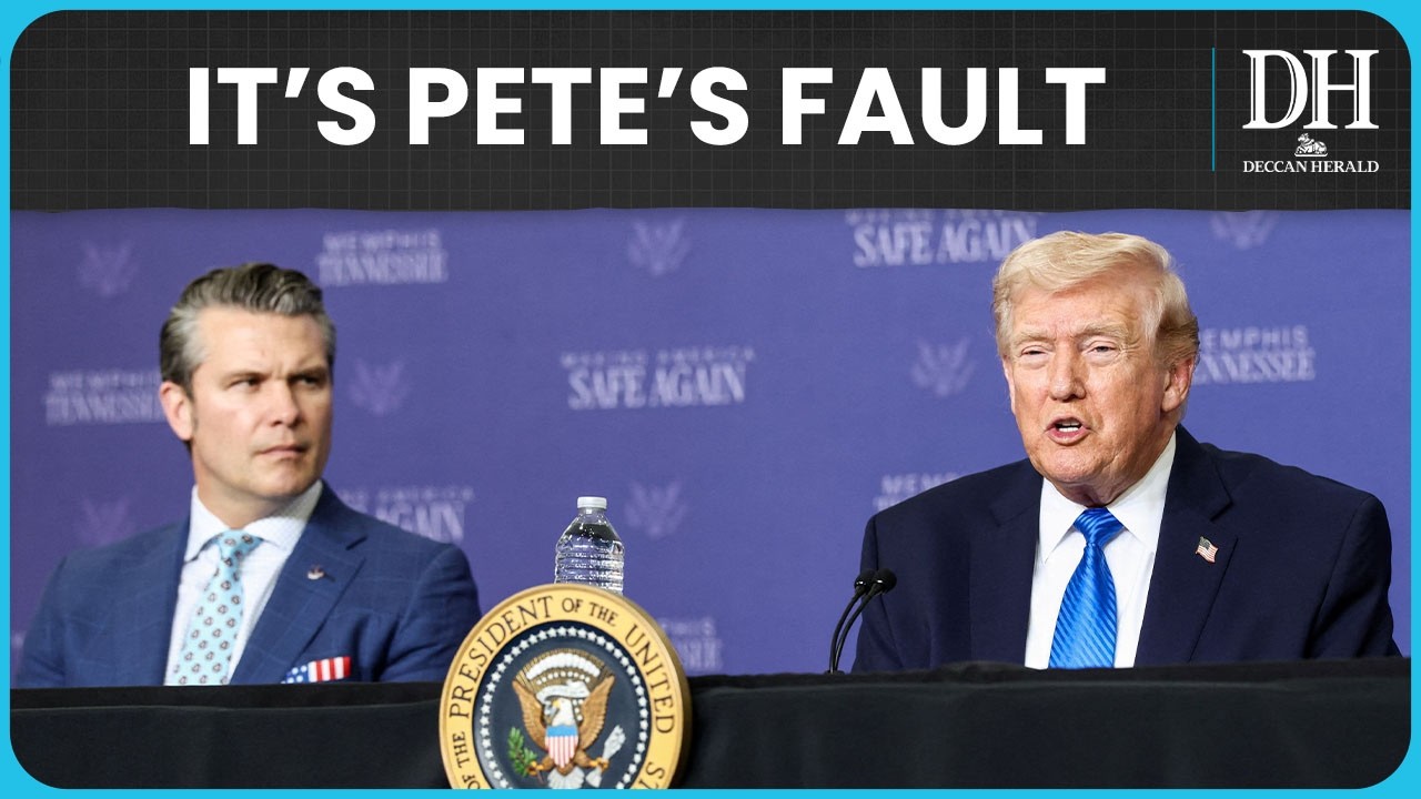 &ldquo;Pete, You Said Let&rsquo;s Do It&rdquo;: Trump Appears To Blame Hegseth For Iran War
