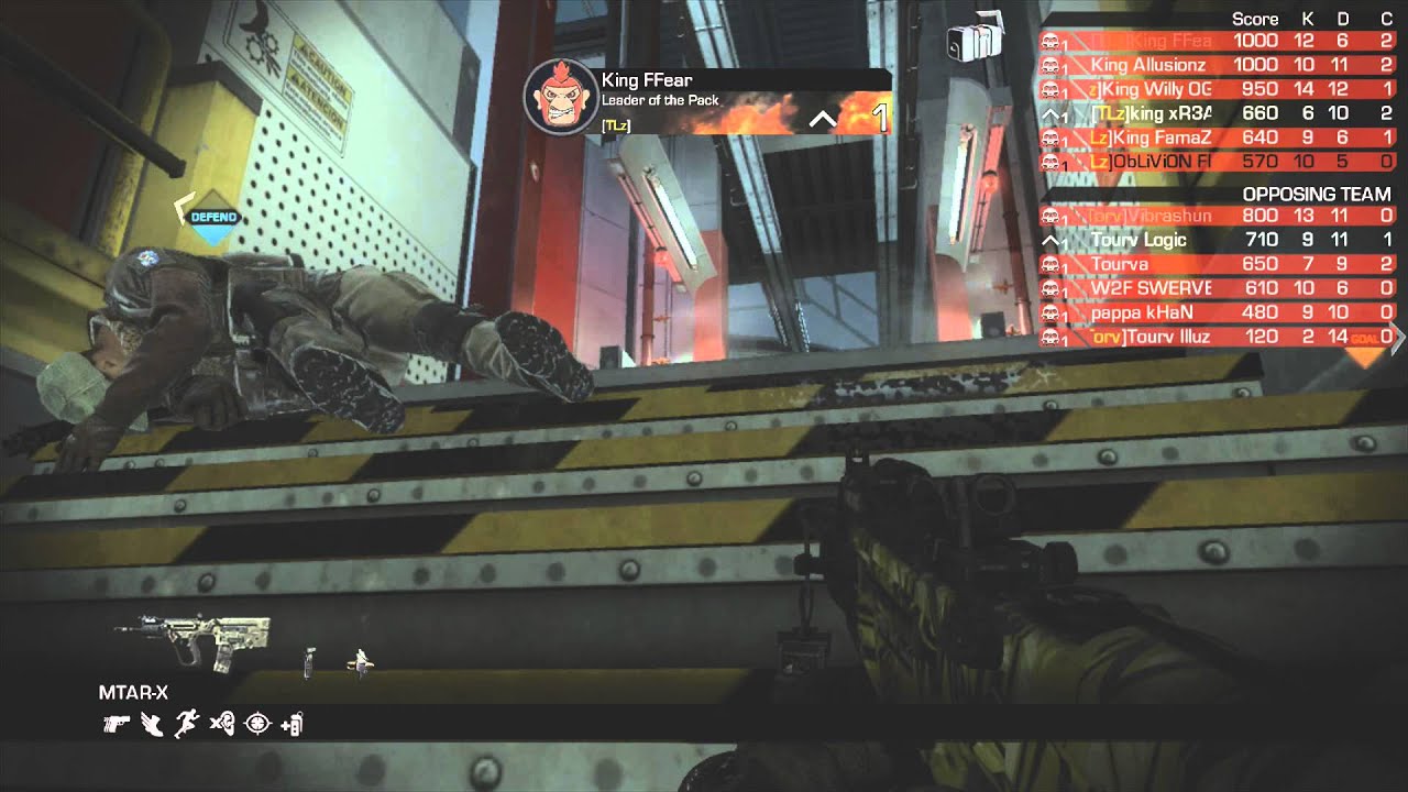 CoD Ghost Clan Wars Battle TLz Vs. Tourva