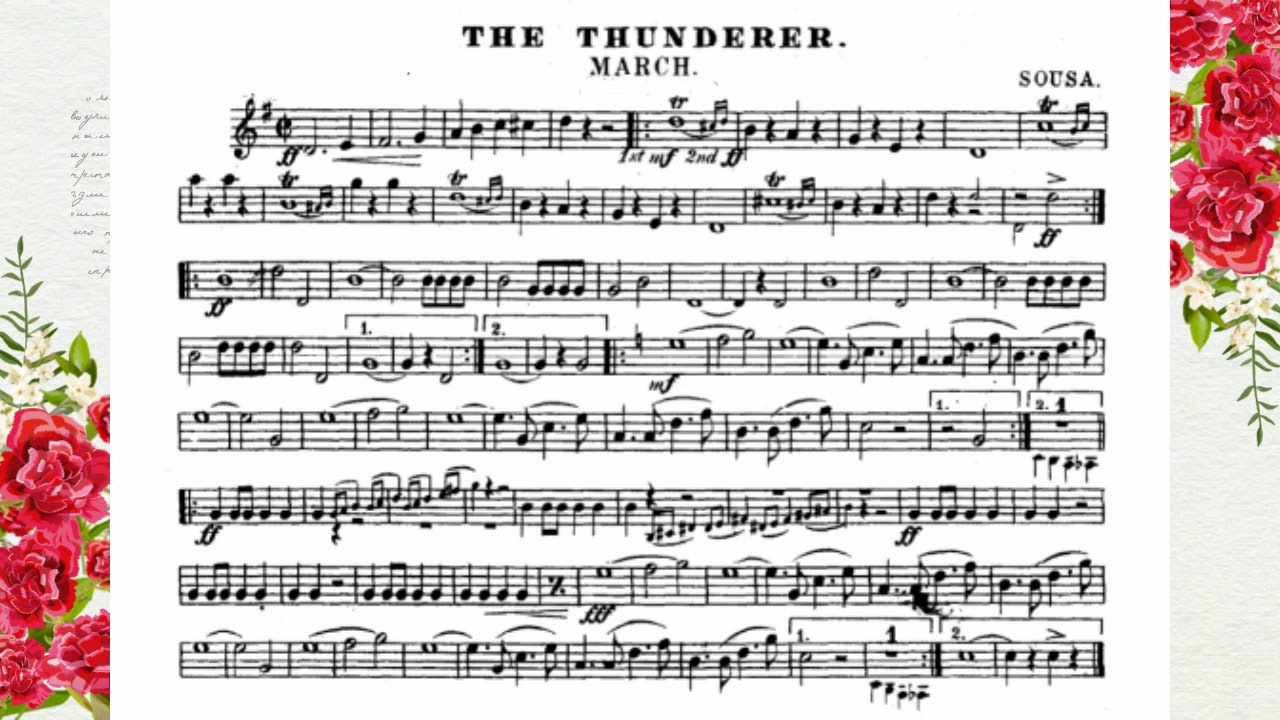 THUNDERER MARCH