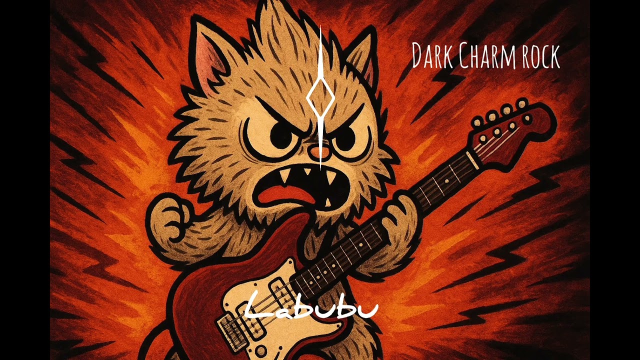 Dark Charm rock - Labubu 