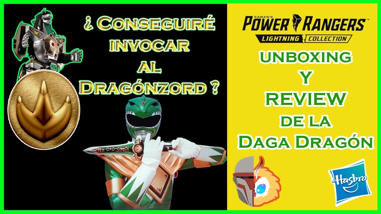 ¡Es hora de llamar al Dragón Zord! ¡Unboxing de la Daga Dragon de Lightning Collection!