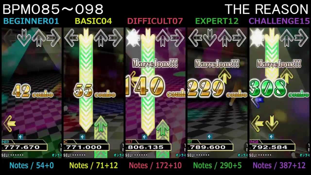 DDR / THE REASON - SINGLE (DanceDanceRevolution 2013)