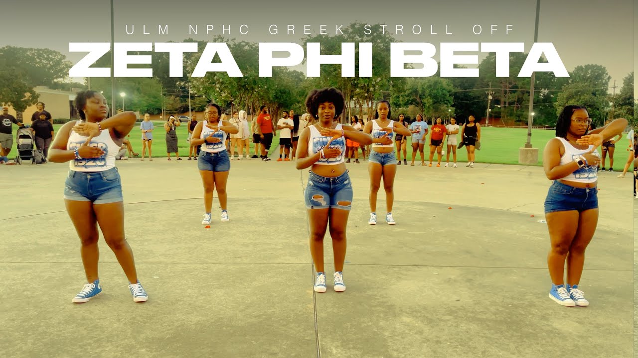 Zeta Phi Beta Sorority, Inc. 🕊️ | ULM Fall '25 Stroll Off | MKEL Productions