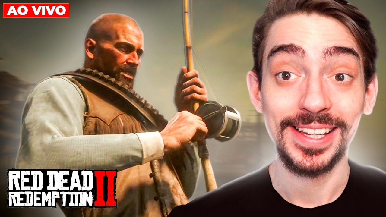 RED DEAD 2 AO VIVO! 🔴 A paciência de um pescador LENDÁRIO