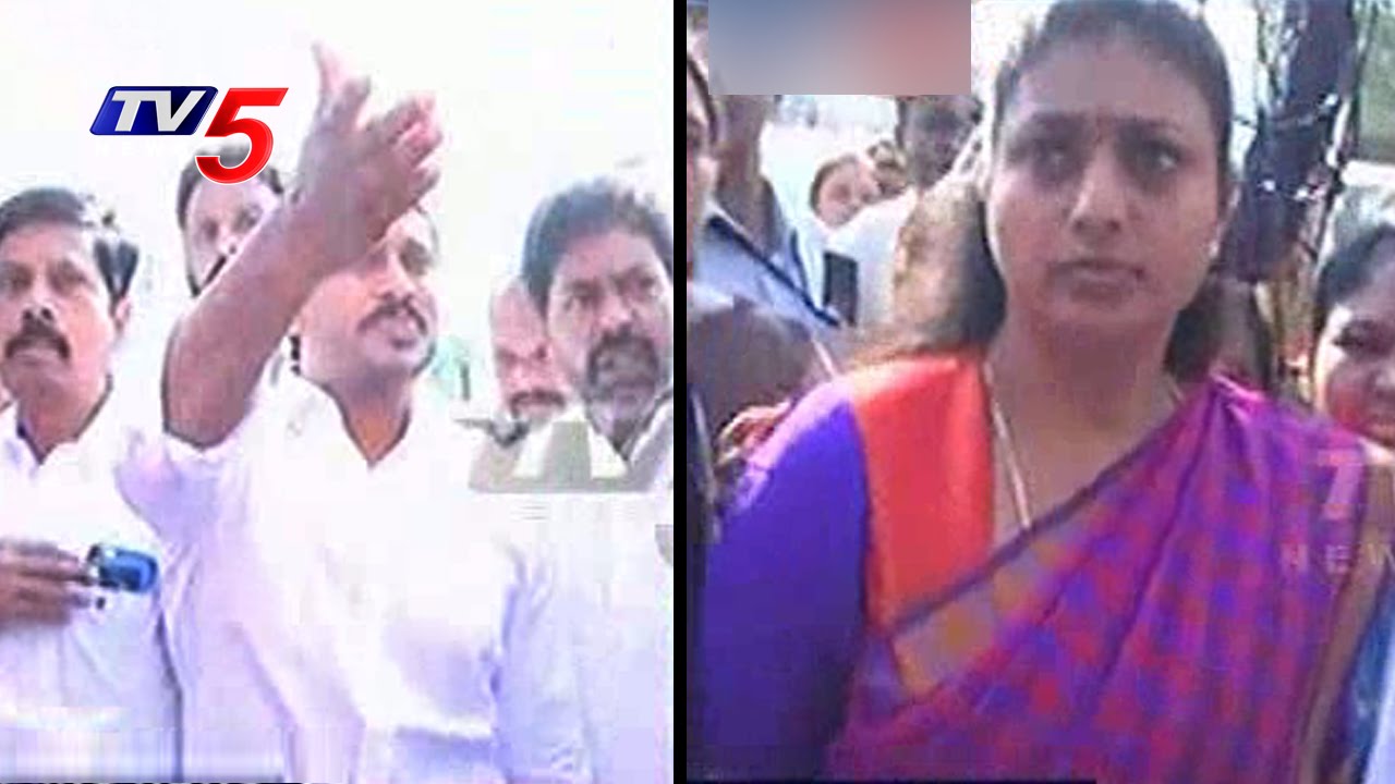 Marshals Not Allowed YCP MLA Roja At AP Assembly | YCP Clash With Marshals | TV5 News