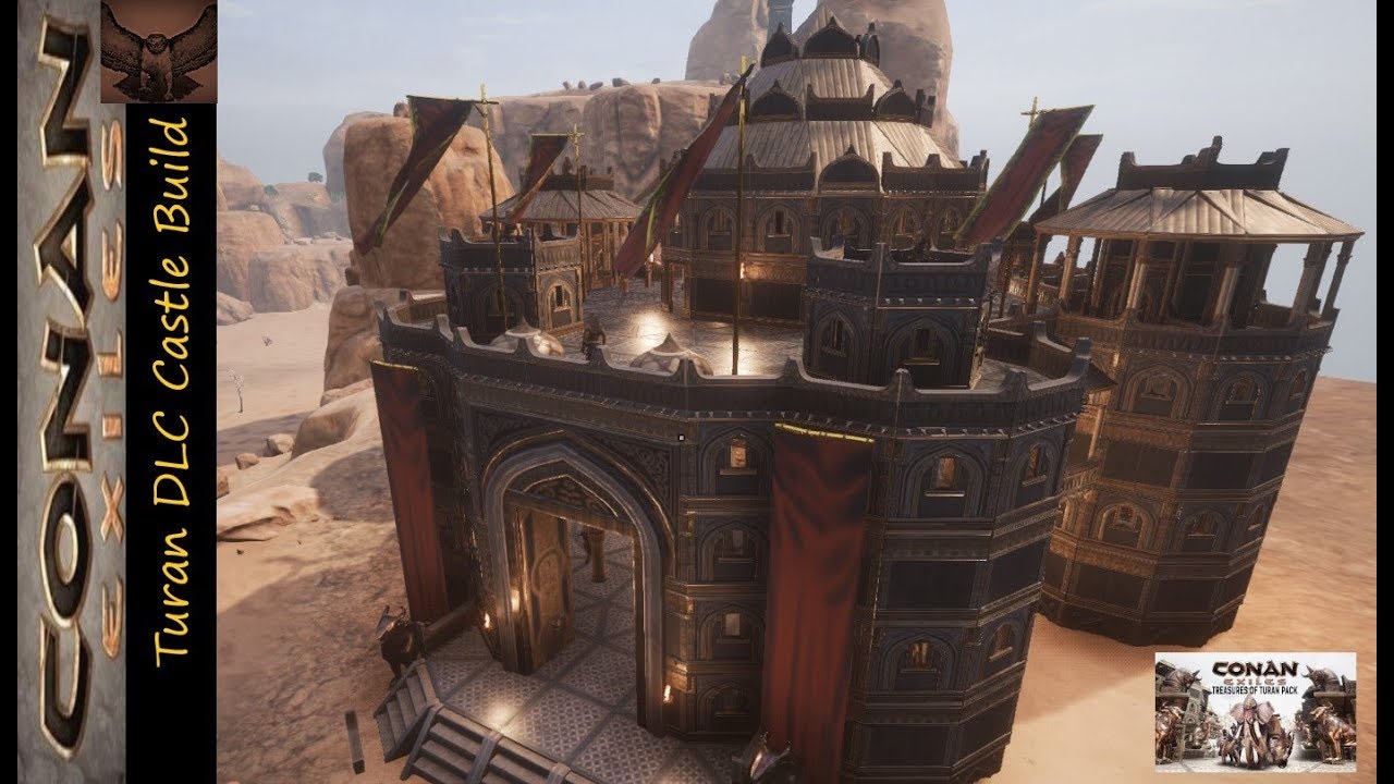 Conan Turan DLC Castle Build