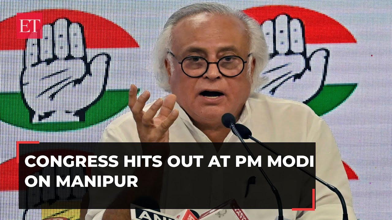 Congress Strategy meet: Why is PM Modi silent on Manipur, asks Jairam Ramesh