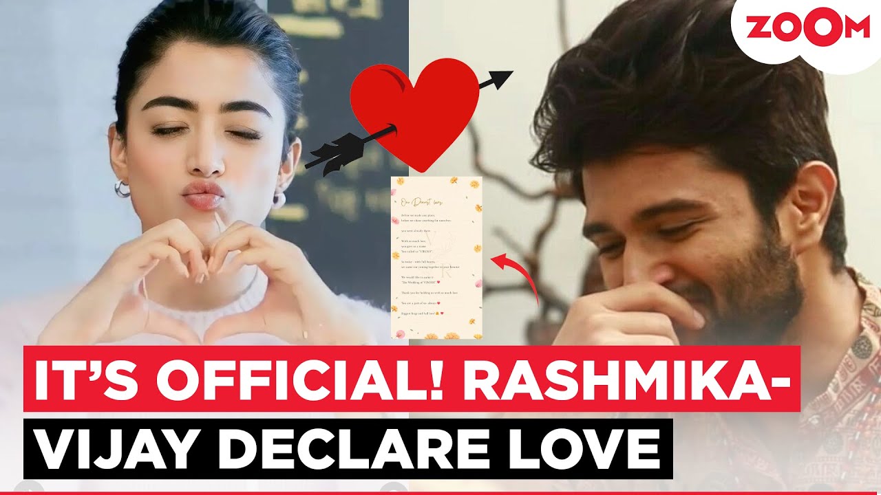 Rashmika Mandanna and Vijay Deverakonda Go Public With Relationship, Announce Wedding