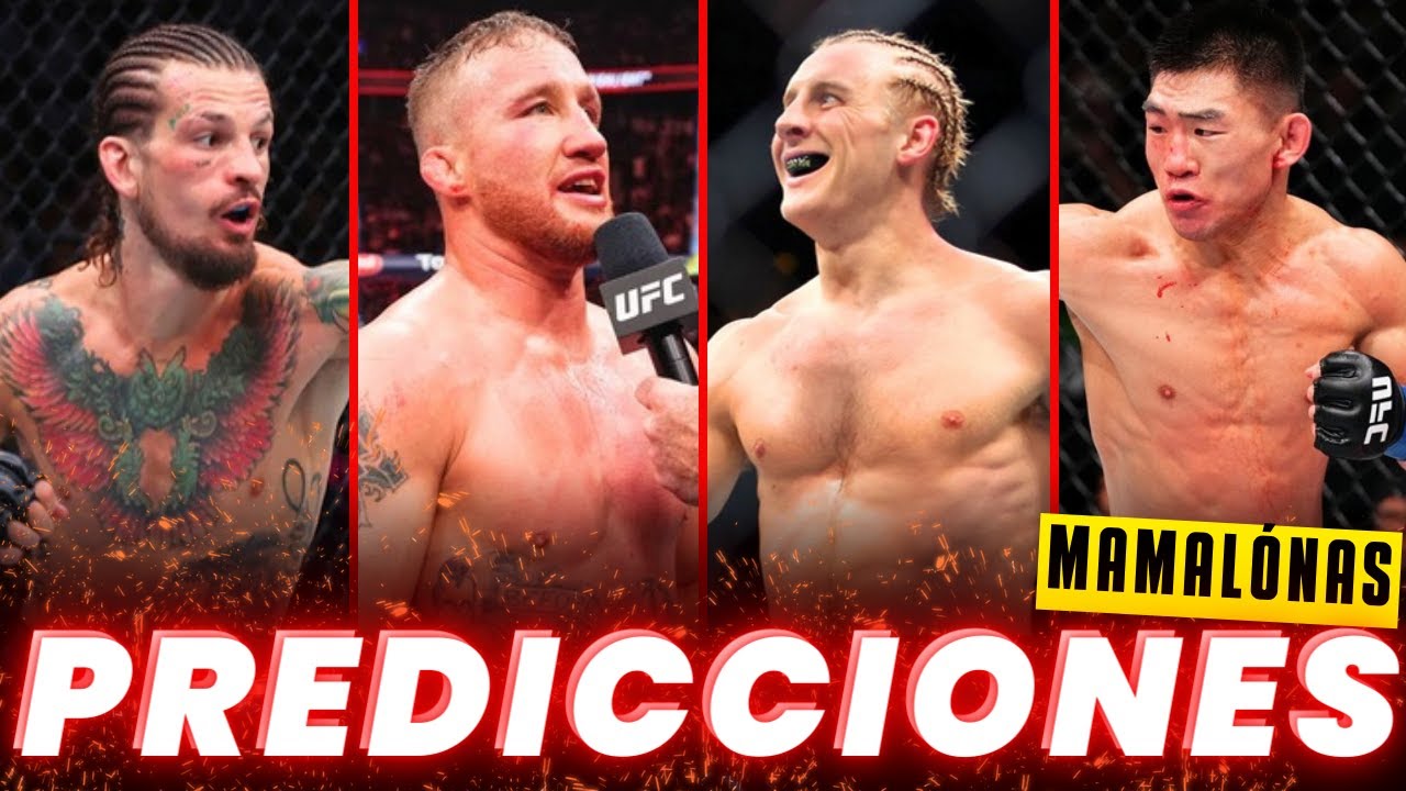 UFC 324 🤑 PREDICCIONES MAMALONAS 🤑 // GAETHJE VS PIMBLETT